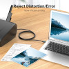 Vention USB 2.0 A Male to B Male, Black 1m - (COQBF)