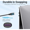 Vention USB 2.0 Type-C to Type-C - 2M Black 5A Fast Charge - (COTBH)