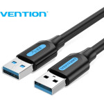 Vention USB 3.0 AM / AM - 1.5M Black - (CONBG)