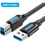 Vention USB 3.0 AM / BM - 1.5M Black - (COOBG)