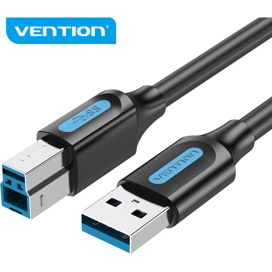 Vention USB 3.0 AM / BM - 1.5M Black - (COOBG)