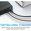 Vention USB 3.0 AM / BM - 1.5M Black - (COOBG)
