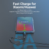 Vention USB 3.1 Type-C / USB 2.0 AM - 0.5M Black 5A Fast Charge - (CORBD)