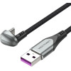 Vention USB 3.1 Type-C / USB 2.0 AM - 1M Black U-Shaped, Aluminum Alloy 5A - (COHHF)