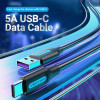 Vention USB 3.1 Type-C / USB 2.0 AM - 2.0M Black 5A Fast Charge - (CORBH)