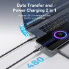 Vention USB2.0 Type-C/Type-C 100W 1.2m - (TAYBAV)