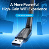 Vention WiFi USB adapter Dual Band, 650Mbps, Black - (KDTB0)