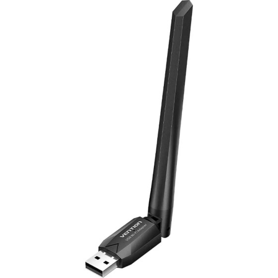 Vention WiFi USB adapter Dual Band, 650Mbps, Black - (KDTB0)