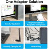 Vention WiFi USB adapter Dual Band, 650Mbps, Black - (KDTB0)