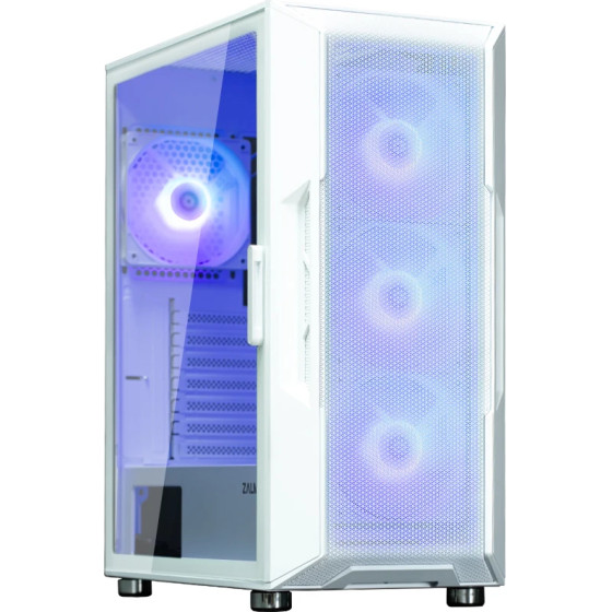 Zalman Case ATX - i3 NEO ARGB White - Mesh, aRGB, Tempered Glass - (I3-NEO-ARGB-WHITE)