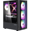 Zalman Case ATX - N4 - RGB, Tempered Glass - (ZM-N4)