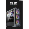 Zalman Case ATX - N5 MF - 4 x 120mm Fixed RGB - (ZM-N5-MF)