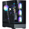 Zalman Case ATX - P40 Prism Black - (ZM-P40-PRISM-BK)