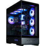 Zalman Case ATX - P50 DS Black - Digital Display, Addressable RGB - (ZM-P50-DS-BK)