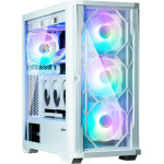 Zalman Case EATX - Z10 DUO White - Mesh/Tempered Glass - (ZM-Z10-DUO-WHITE)
