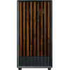 Zalman Case mATX - P10 NAMU BLACK - Wood, USB-C - (P10-NAMU-BLACK)