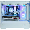 Zalman Case mATX - P30 White - aRGB, Tempered Glass - (ZM-P30-WHITE)