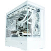 Zalman Case mATX - P30 White - aRGB, Tempered Glass - (ZM-P30-WHITE)