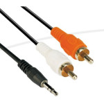 VCom 3.5mm Stereo M / 2x RCA M - (CV212-3m)
