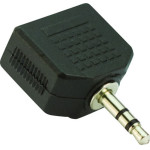 VCom Adapter 3.5mm Stereo M / 2x 3.5mm ST F - (CA511)