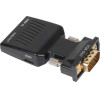 VCom Adapter HDMI F / VGA M with Audio - (CA336A)