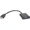 VCom Adapter HDMI M to VGA F - (CG591-B-0.15m)