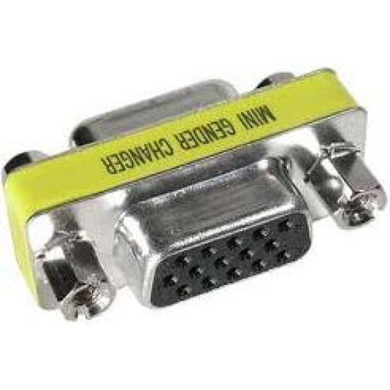 VCom Adapter VGA HD15 F / F - (CA082)