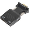 VCom Adapter VGA M / HDMI F with Audio - (CA337A)