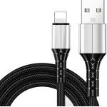 VCom Cable iPhone Lighting/USB data 2A 1m - (CU287L)