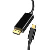 VCom Cable Type-C to DisplayPort - Black - CU422C-1.8m - (CU422C-1.8)