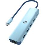 VCom Docking Station Type-C 6-in-1 - PD3.0 100W, LAN 1000Mbps, HDMI, USB3.0 x 3 - (CUE55)