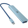 VCom Docking Station Type-C 7-in-1 - PD3.0 100W, HDMI, USB3.0 x 1, USB2.0 x 2, SD, TF - (CUE18)