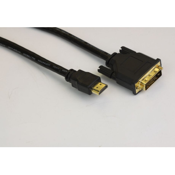 VCom DVI 24+1 Dual Link M / HDMI M - (CG481G-1.8m)
