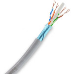 VCom FTP cable 4Pair Cat6 23AWG 305m - (NC624-305)