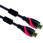 VCom HDMI M / M Ultra HD 4k2k Gold +2 Ferrite v1.4 ethernet 3D - (CG525D-10m)