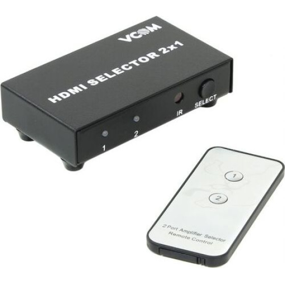 VCom HDMI Selector 2x1 - (DD432)