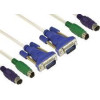 VCom KVM switch set - (CK501A-1.5m)