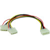 VCom Molex Power Splitter Y Cable - (CE302-0.15m)