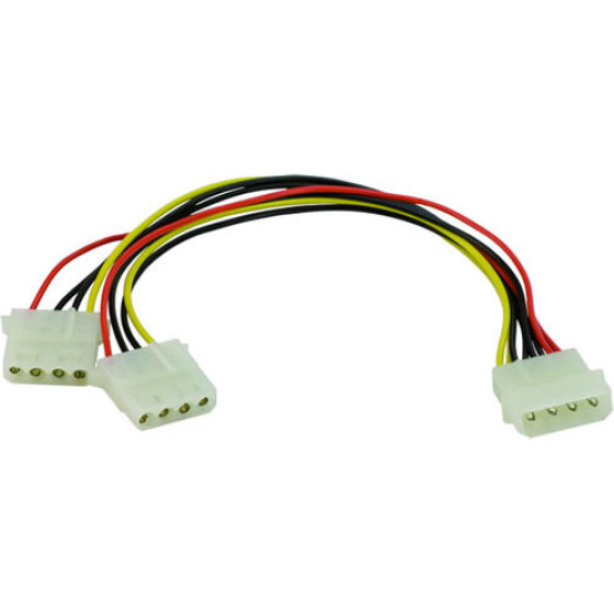 VCom Molex Power Splitter Y Cable - (CE302-0.15m)