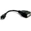 VCom OTG USB AF / Micro USB Black - (CU226-0.2m)
