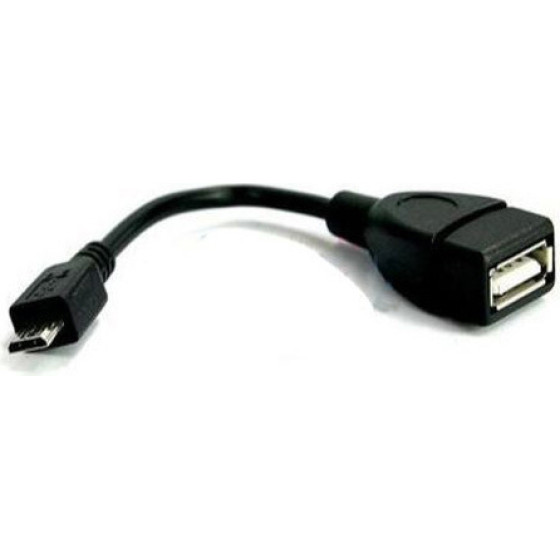 VCom OTG USB AF / Micro USB Black - (CU226-0.2m)