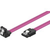 VCom SATA Cable W/Lock Right Angle - (CH302R-0.45m)