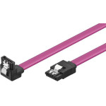 VCom SATA Cable W/Lock Right Angle - (CH302R-0.45m)
