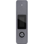 VCom Storage - Case - M.2 NVMe/SATA M/B key - USB-C/A Gen.2 10Gbps, Fingerprint Encryption - (CU855SN-F)