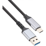 VCom USB 3.2 Gen2 Type-C / USB AM, 10Gbps, Black - (CU401M-1m)