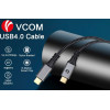 VCom USB4.0 Type-C/Type-C 20Gbps, 240W - (CU521M-2m)