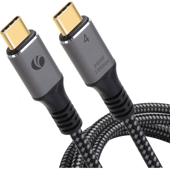 VCom USB4.0 Type-C/Type-C 20Gbps, 240W - (CU521M-2m)