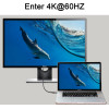 VCom USB4.0 Type-C/Type-C 20Gbps, 240W - (CU521M-2m)