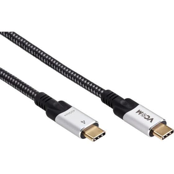 VCom USB4.0 USB-C/USB-C 40Gbps, 240W - (CU560-1.2m)