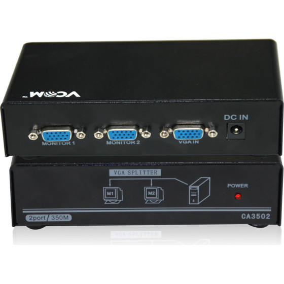 VCom VGA Splitter 1x2 - (DD132)